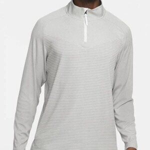 Nike Golf Pullover Gray 1/4 Zip Dri-FIT ADV Long Sleeve 2XL DH0982-025 NWT $115